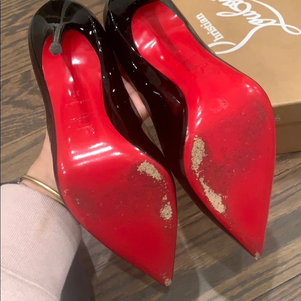 Christian Louboutin Decollette 100 black - Picture 4 of 6
